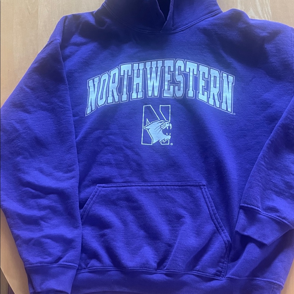 Northwestern Purple Hooded Sweatshirt - Collegiate Logo